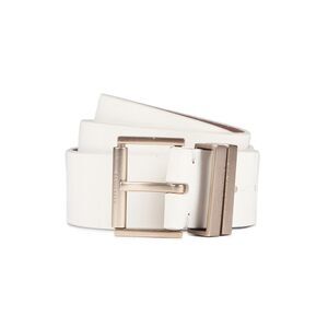 6461 Women's 1.5 Inch Belt With Metal Keepers, Western-inspired Buckle